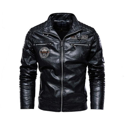 Leather Jacket Elegant Black Premium Quality