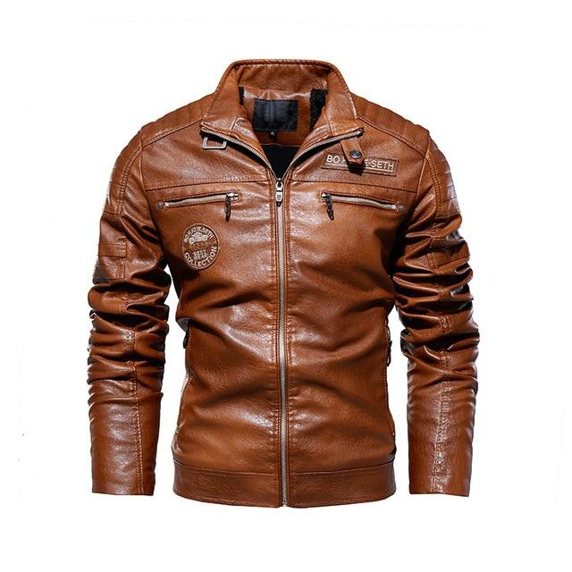 Leather Jacket Elegant Black Premium Quality