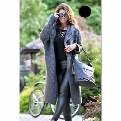 Classic Women's Long Knit Cardigan Quality