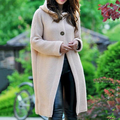 Classic Women's Long Knit Cardigan Quality