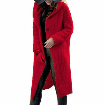 Classic Women's Long Knit Cardigan Quality