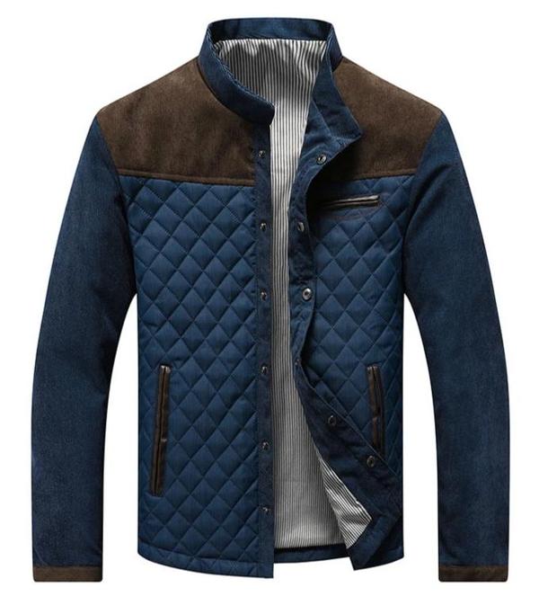 Stylish Quilted Wool Jacket for Women Elegant