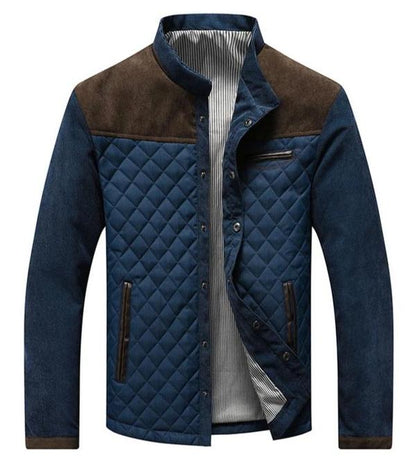 Stylish Quilted Wool Jacket for Women Elegant