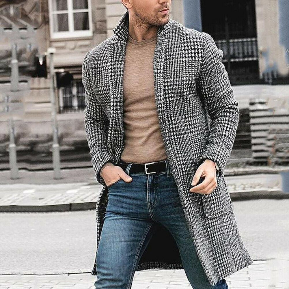 Men's Coat Autumn Modern Elegant