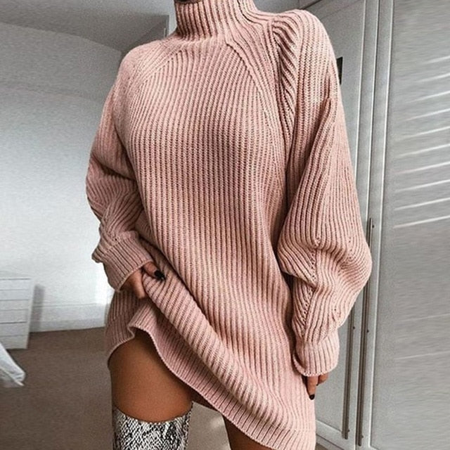 Soft Knit Sweater Autumn Winter Model