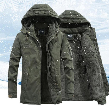 Winter Jacket Warm Hooded Parka