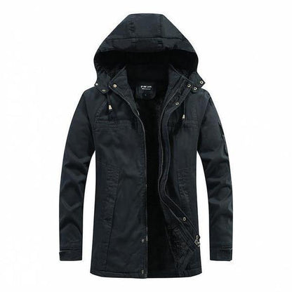 Winter Jacket Warm Hooded Parka