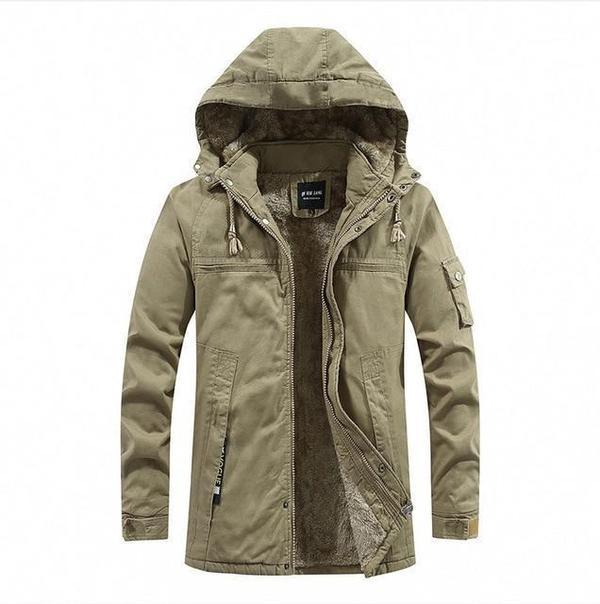Winter Jacket Warm Hooded Parka