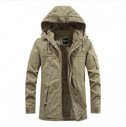 Winter Jacket Warm Hooded Parka