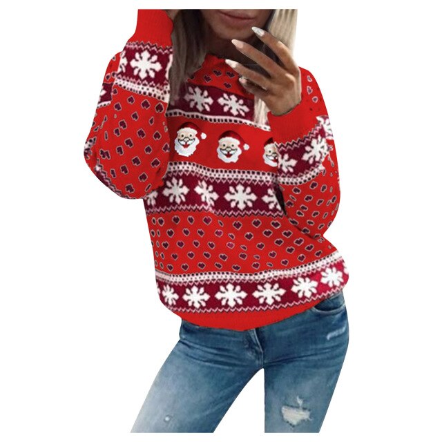 Christmas sweater Warm Soft Knit