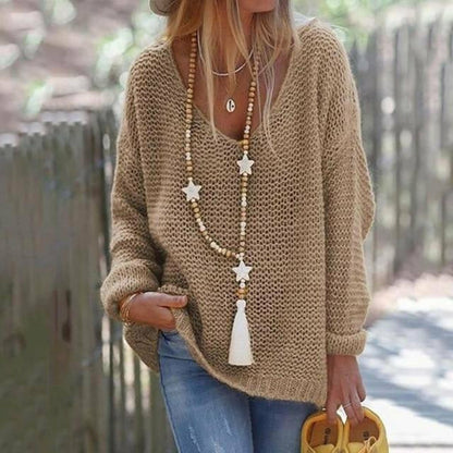 Stylish Knitted Sweater for Women - Modern Design