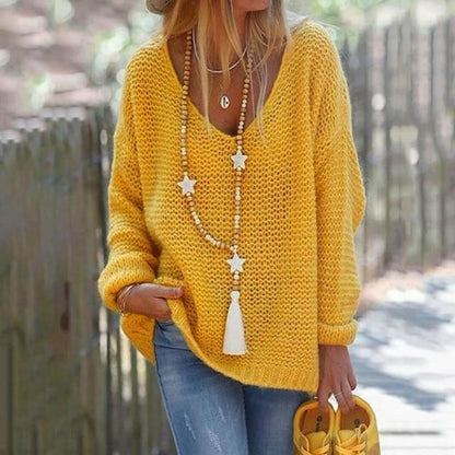 Stylish Knitted Sweater for Women - Modern Design