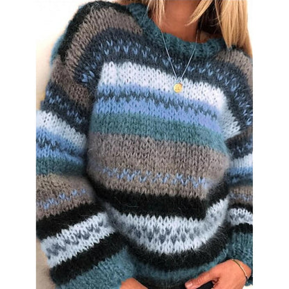 Kuschel-Pullover Weich Bequem Freizeit - IdealeKleiden