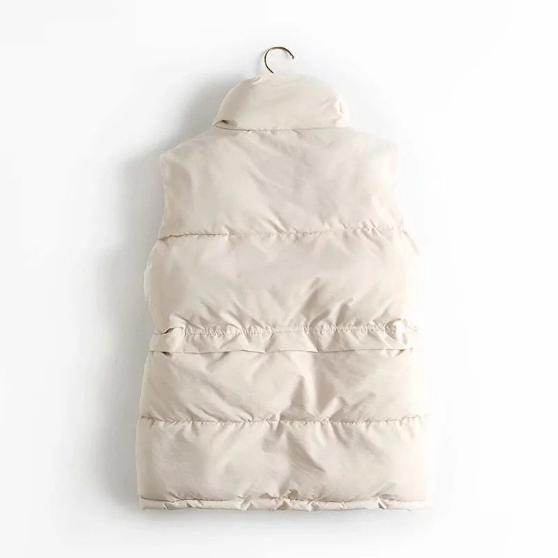 Stylische Damenweste Jacke - IdealeKleiden