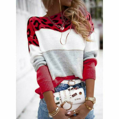 Colorful Patchwork Sweater