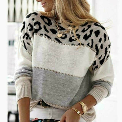 Colorful Patchwork Sweater