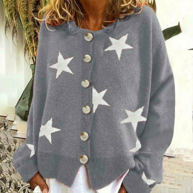 Stylish sweaters with star patterns