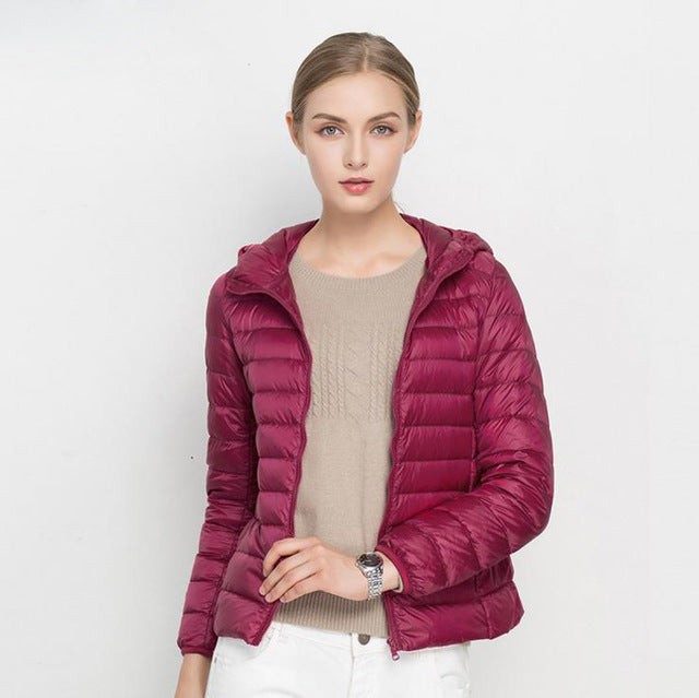 Light Down Jacket Modern Urban Style