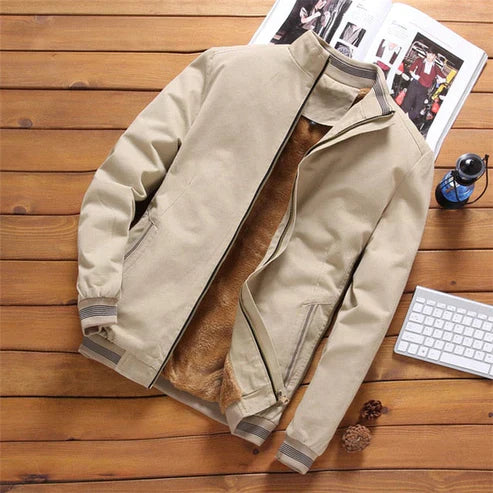 Winterjacke Herren Flauschig Warm - IdealeKleiden