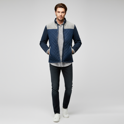 Herren Herbstjacke Slim Fit Modern - IdealeKleiden