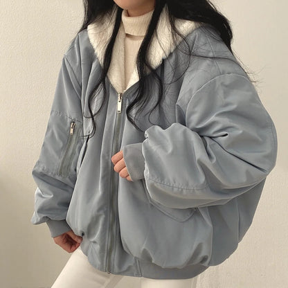 Praktische Damenjacke Reversibel Stylish - IdealeKleiden