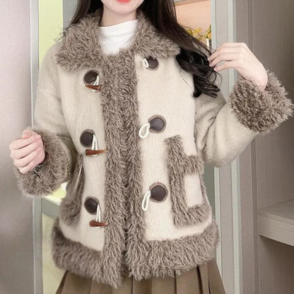 Elegant Women's Winter Jacket Black