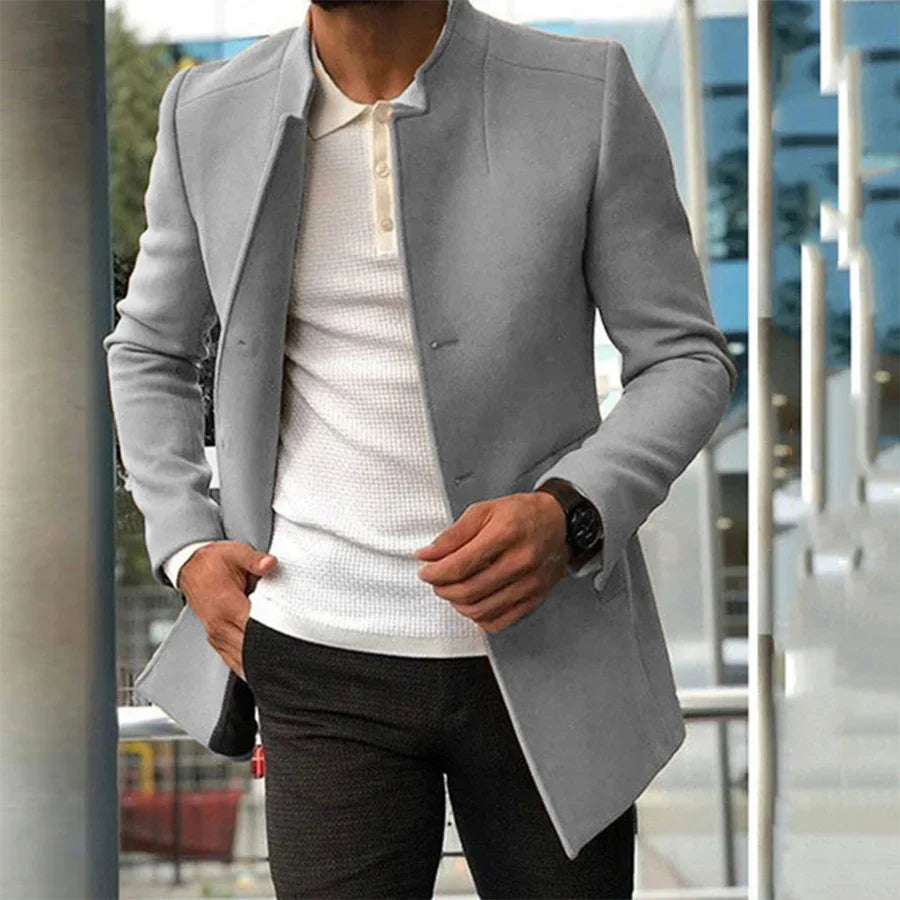 Herren Mantel Modern Slim Fit - IdealeKleiden
