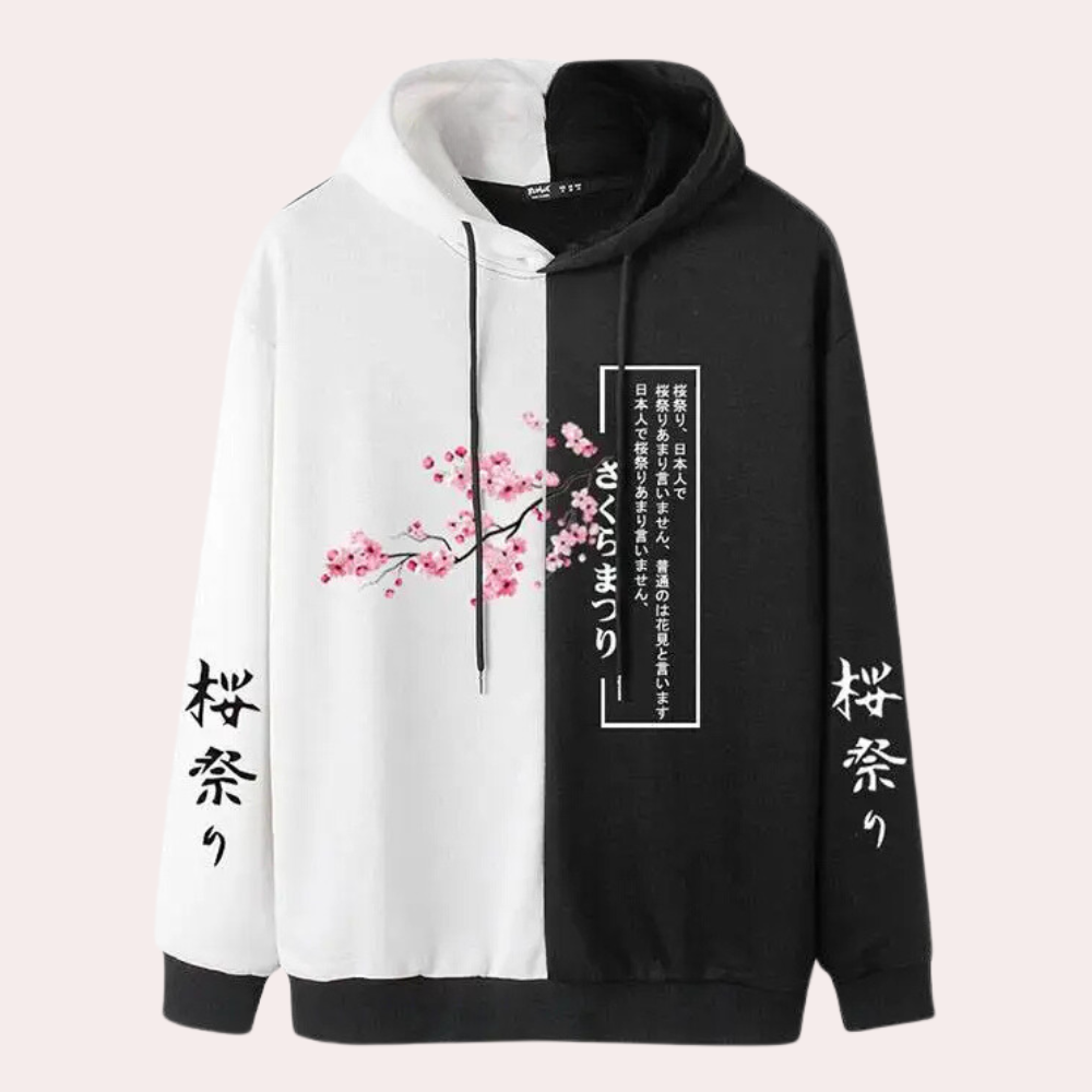 Trendiger Pullover Modern Kapuze Style
