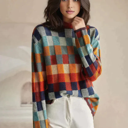 Romania Traditional Patchwork Sweater