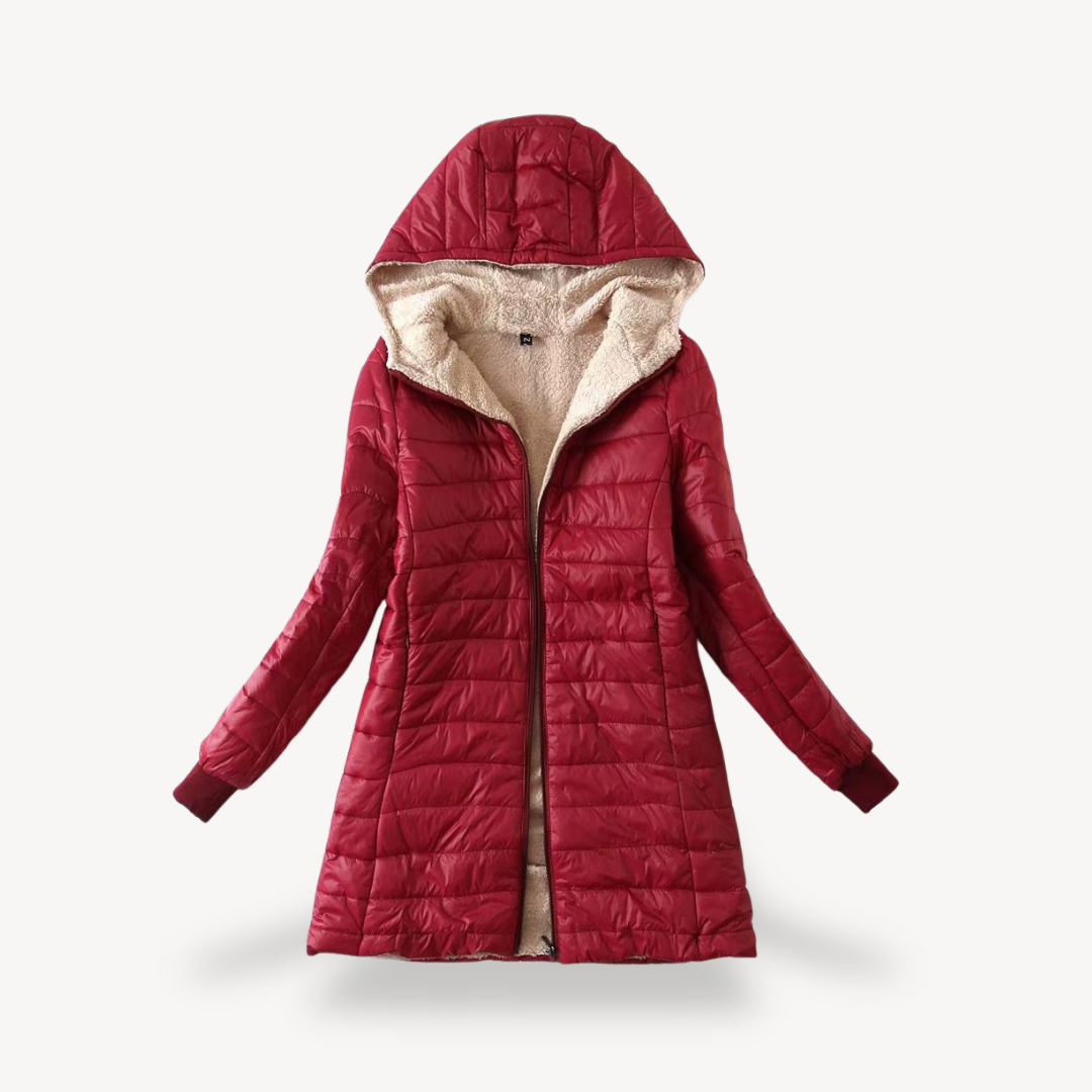 Women's Winter Jacket Sherpa Lined Warm
