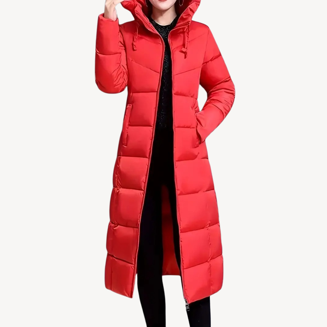 Women's Long Winter Down Jacket
