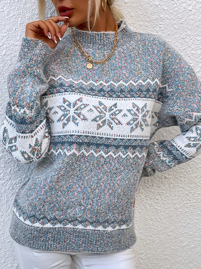 Weiche Pullover Damen Warm - IdealeKleiden