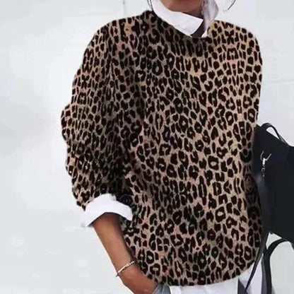 Elegant Printed Pullover Modern Design
