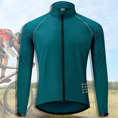 Sichtbare Fahrradjacke für Männer
