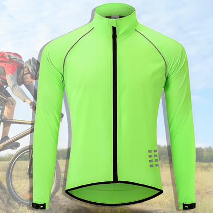 Sichtbare Fahrradjacke für Männer