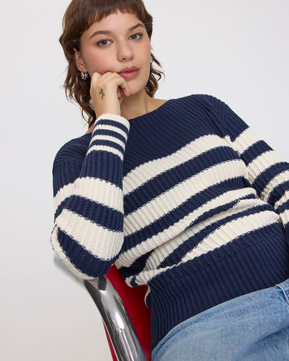 Stylischer Pullover Langärmlig Modern