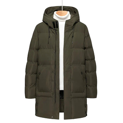 Women's Long Winter Down Coat Warm