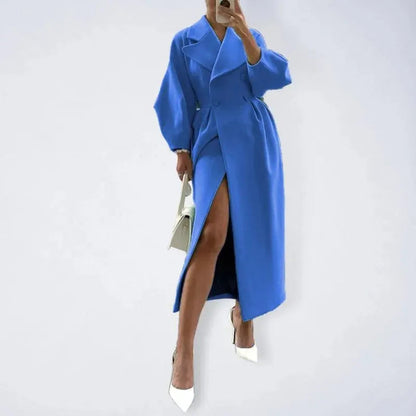Retro Women's Wool Coat Vintage Style