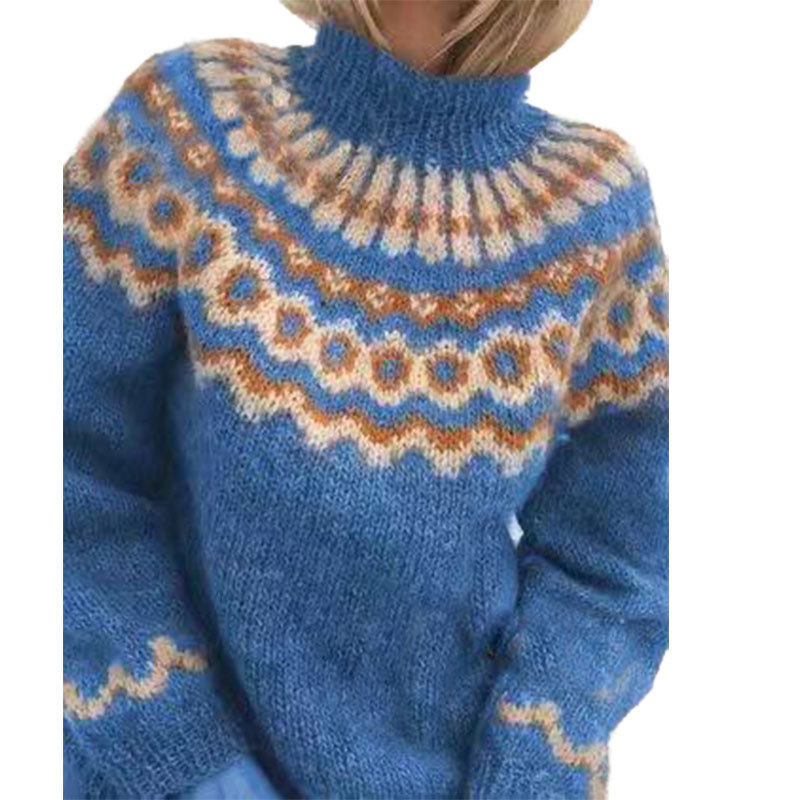 Stylish Women's Sweaters Retro Look