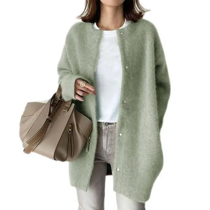 Retro Knitted Cardigan Cozy Vintage Look