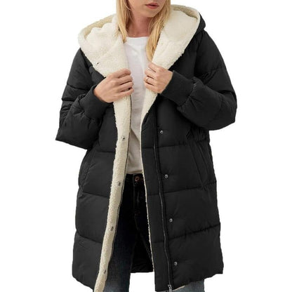 Women's Winter Coat Cotton Hood Warm