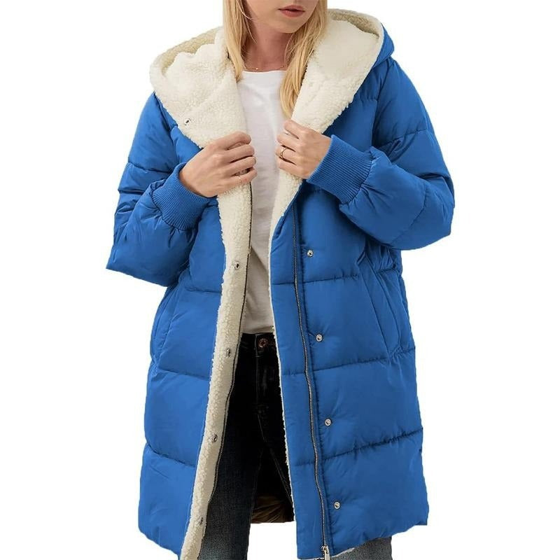Women's Winter Coat Cotton Hood Warm