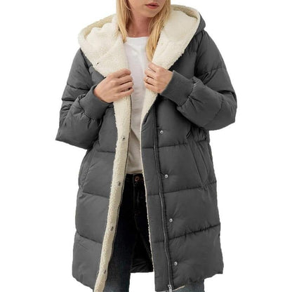 Women's Winter Coat Cotton Hood Warm