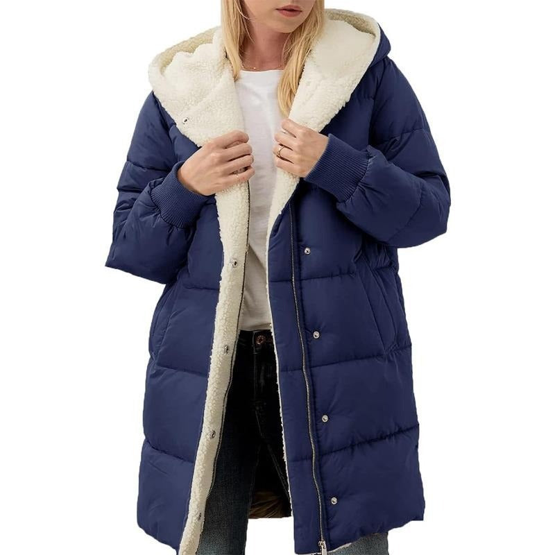 Women's Winter Coat Cotton Hood Warm