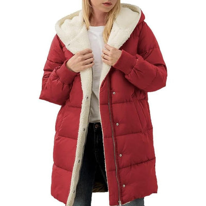 Women's Winter Coat Cotton Hood Warm