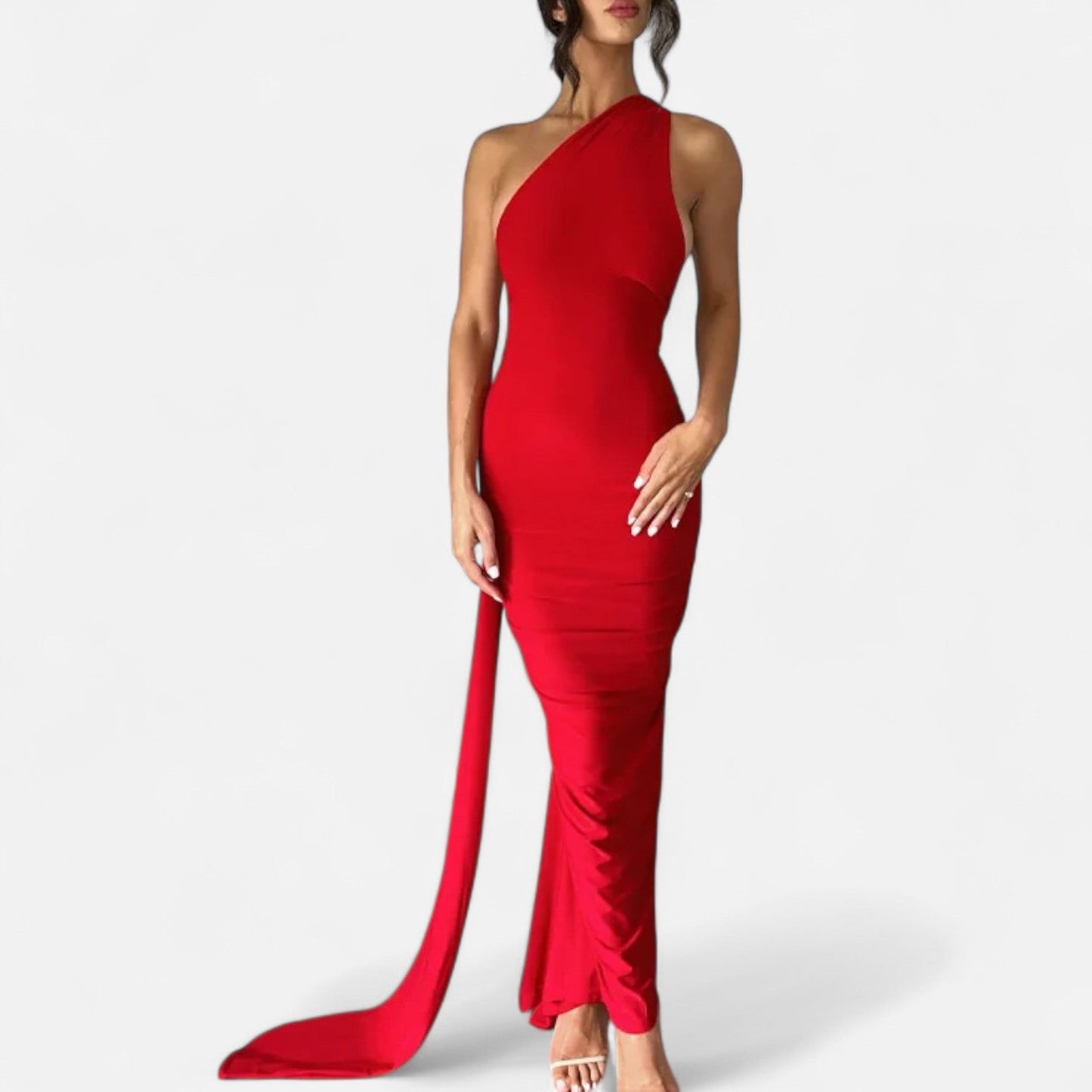 Women's Maxi Dress Elegant Off-Shoulder Design