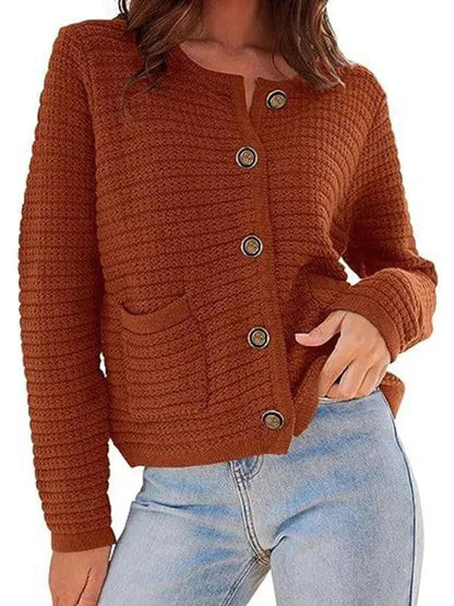 Elegant Women's Cardigan Modern Sweater