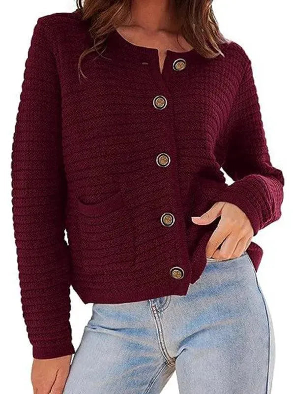 Elegant Women's Cardigan Modern Sweater