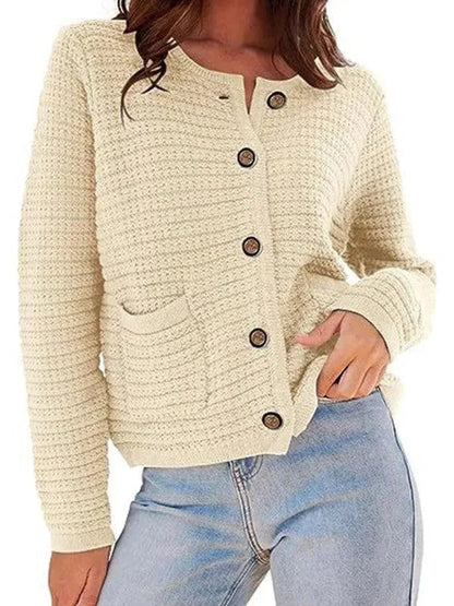 Elegant Women's Cardigan Modern Sweater
