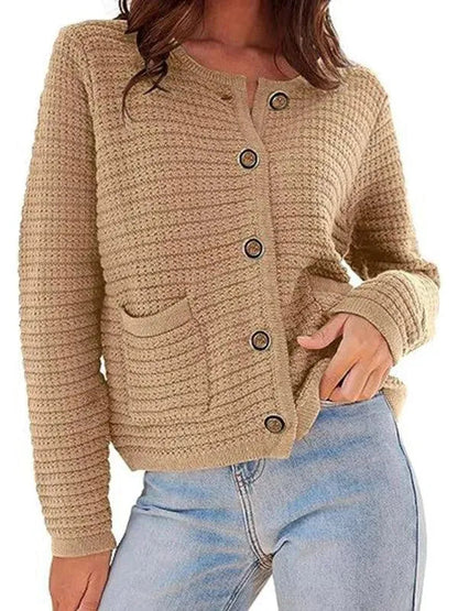 Elegant Women's Cardigan Modern Sweater
